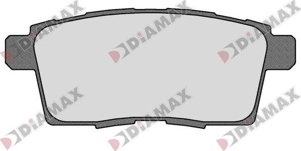 Diamax N09845 - Brake Pad Set, disc brake autospares.lv