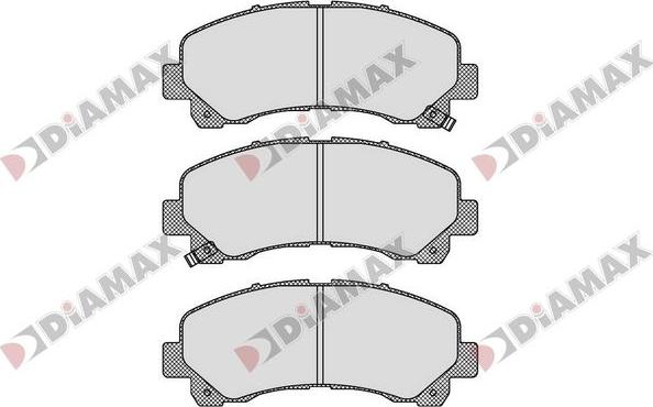 Diamax N09840 - Brake Pad Set, disc brake autospares.lv