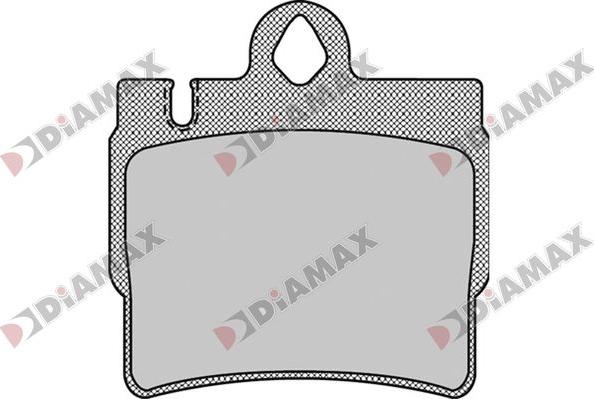 Diamax N09811 - Brake Pad Set, disc brake autospares.lv