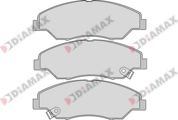 Diamax N09304 - Brake Pad Set, disc brake autospares.lv