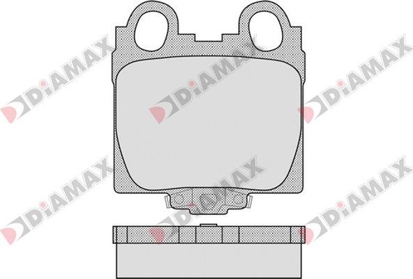 Diamax N09303 - Brake Pad Set, disc brake autospares.lv