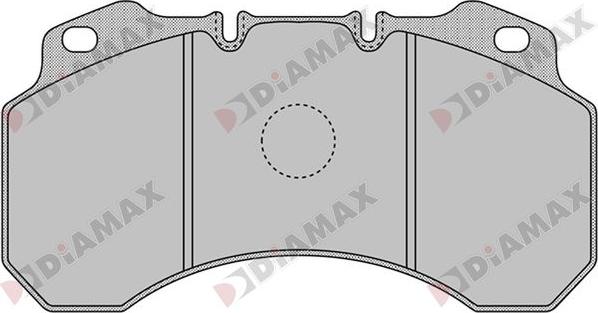 Diamax N09228 - Brake Pad Set, disc brake autospares.lv