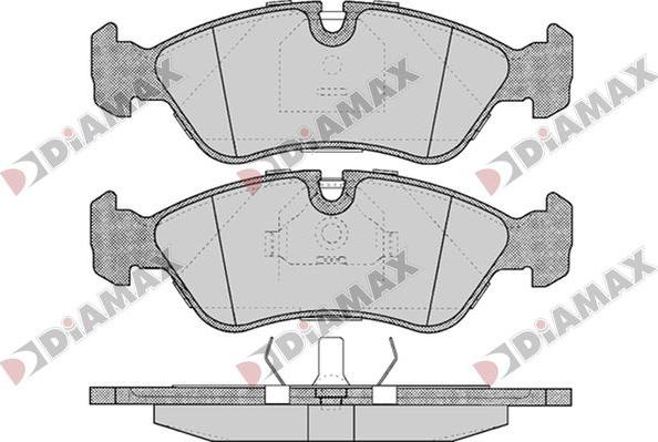 Diamax N09794 - Brake Pad Set, disc brake autospares.lv