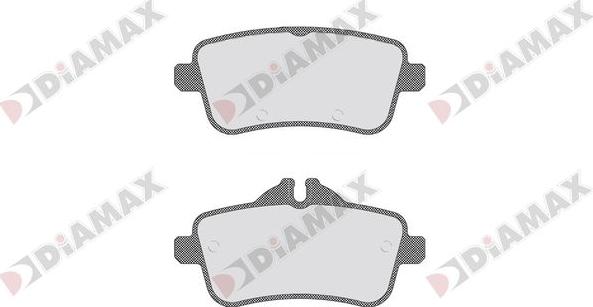 Diamax N09712 - Brake Pad Set, disc brake autospares.lv