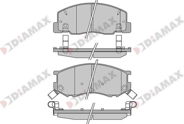 Roulunds Rubber 631081 - Brake Pad Set, disc brake autospares.lv