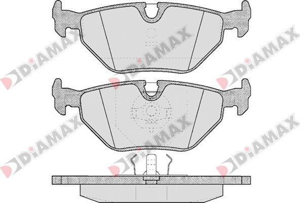 Diamax N09720 - Brake Pad Set, disc brake autospares.lv