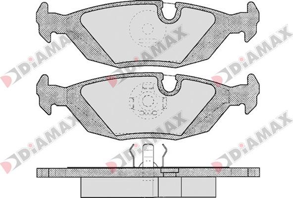 Diamax N09721 - Brake Pad Set, disc brake autospares.lv