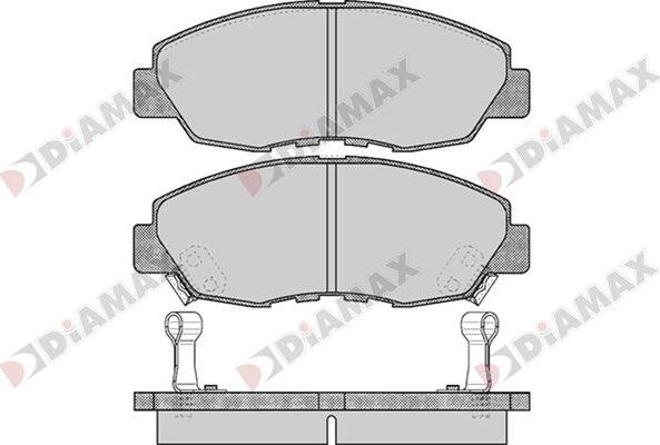 Diamax N09723 - Brake Pad Set, disc brake autospares.lv