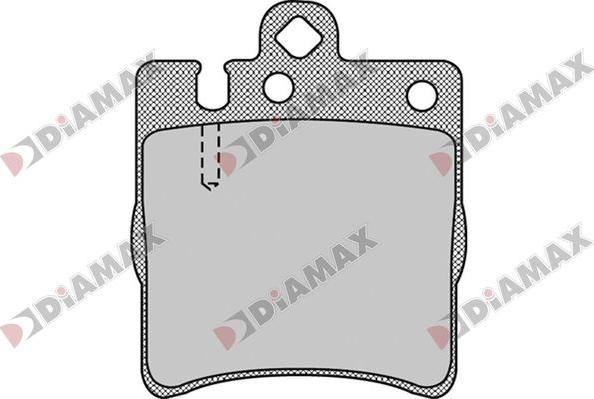 Diamax N09775 - Brake Pad Set, disc brake autospares.lv