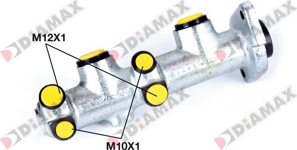 Diamax N04014 - Brake Master Cylinder autospares.lv