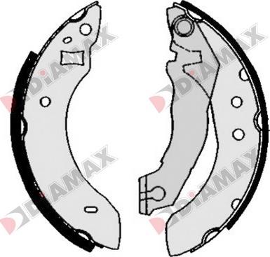 Diamax N01098 - Brake Shoe Set autospares.lv