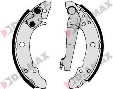 Diamax N01050 - Brake Shoe Set autospares.lv