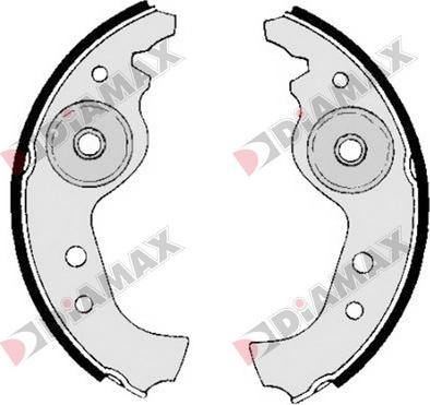 Diamax N01149 - Brake Shoe Set autospares.lv