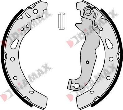 Diamax N01358 - Brake Shoe Set autospares.lv