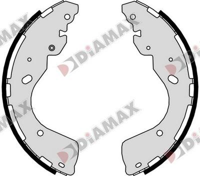 Diamax N01386 - Brake Shoe Set autospares.lv