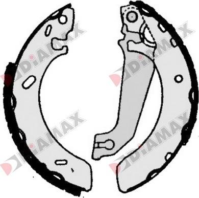 Diamax N01251 - Brake Shoe Set autospares.lv