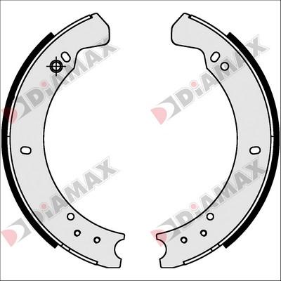 Diamax N01252 - Brake Shoe Set autospares.lv