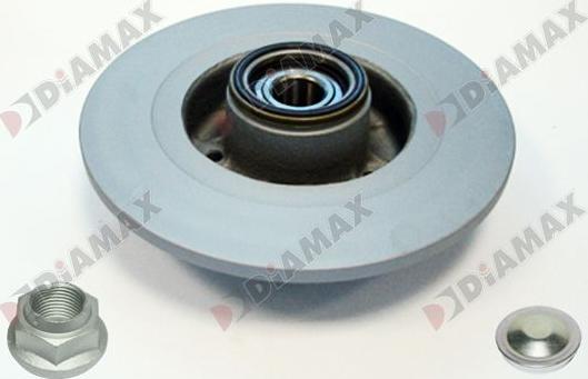 Diamax N08029RAP - Brake Disc autospares.lv