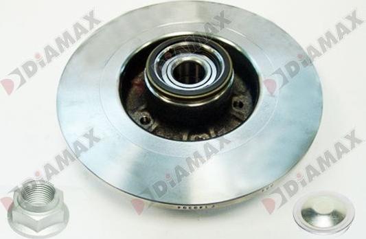 Diamax N08029RA - Brake Disc autospares.lv