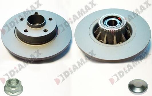 Diamax N08736RAP - Brake Disc autospares.lv