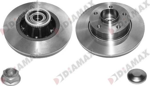 Diamax N08736RA - Brake Disc autospares.lv