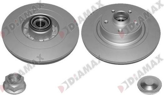 Diamax N08737RAP - Brake Disc autospares.lv