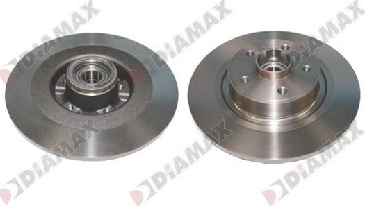 Diamax N08737RA - Brake Disc autospares.lv