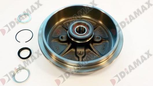 Diamax N02206RA - Brake Drum autospares.lv