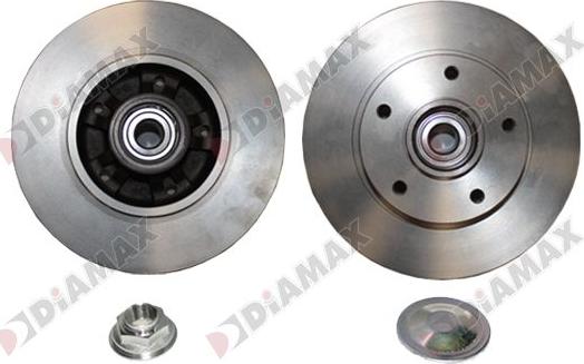 Diamax N7087RA - Brake Disc autospares.lv