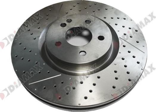 Diamax N7077 - Brake Disc autospares.lv