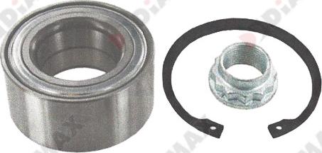 Diamax R1068K - Wheel hub, bearing Kit autospares.lv