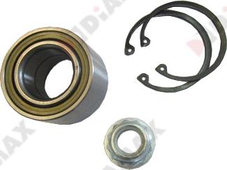 Diamax R1004K - Wheel hub, bearing Kit autospares.lv