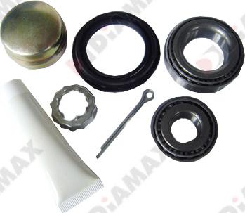 Diamax R1001K - Wheel hub, bearing Kit autospares.lv