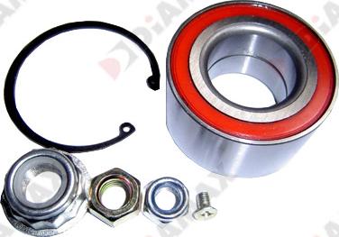 Diamax R1002K - Wheel hub, bearing Kit autospares.lv