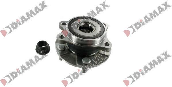 Diamax R3060 - Wheel hub, bearing Kit autospares.lv