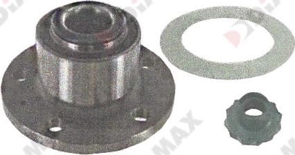 Diamax R3005 - Wheel hub, bearing Kit autospares.lv