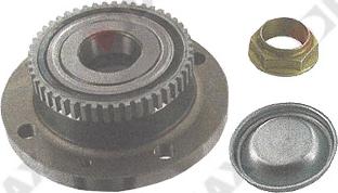 Diamax R3016 - Wheel hub, bearing Kit autospares.lv