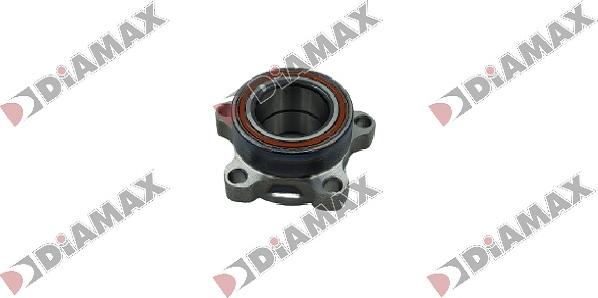 Diamax R3086 - Wheel hub, bearing Kit autospares.lv