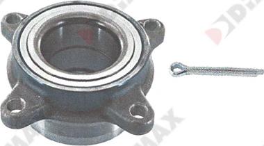 Diamax R3039 - Wheel hub, bearing Kit autospares.lv