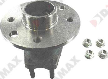 Diamax R3024 - Wheel hub, bearing Kit autospares.lv