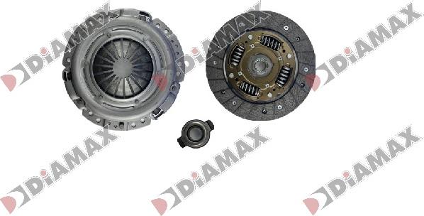 Diamax T5058K3 - Clutch Kit autospares.lv