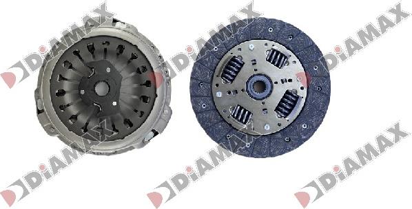 Diamax T5084K3 - Clutch Kit autospares.lv