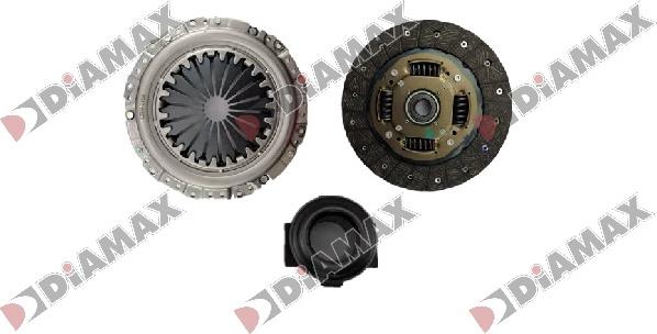 Diamax T5028K3 - Clutch Kit autospares.lv