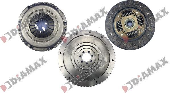 Diamax T5076K3 - Clutch Kit autospares.lv