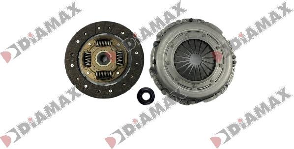 Diamax T5110K3 - Clutch Kit autospares.lv