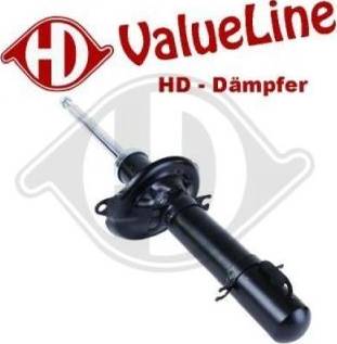 Diederichs 9970434 - Shock Absorber autospares.lv