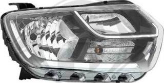 Diederichs 4561080 - Headlight autospares.lv