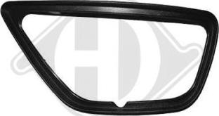 Diederichs 1415160 - Frame, fog light autospares.lv