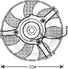 Diederichs 1016101 - Fan, radiator autospares.lv