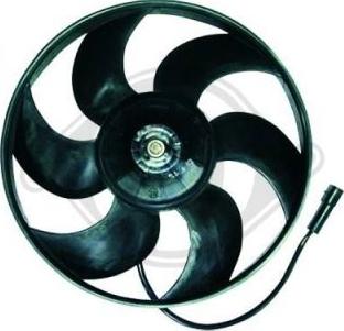 Diederichs 1844001 - Fan, A / C condenser autospares.lv